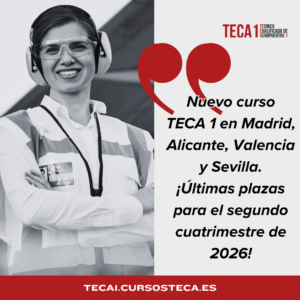 Nuevo curso TECA 1 en Madrid, Alicante, Valencia y Sevilla Últimas plazas para el segundo cuatrimestre de 2026