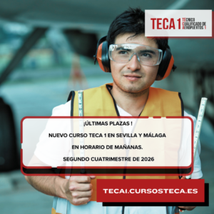 Nuevo curso TECA 1 en Sevilla y Málaga en horario de mañanas. ¡Últimas plazas para el segundo cuatrimestre de 2026!