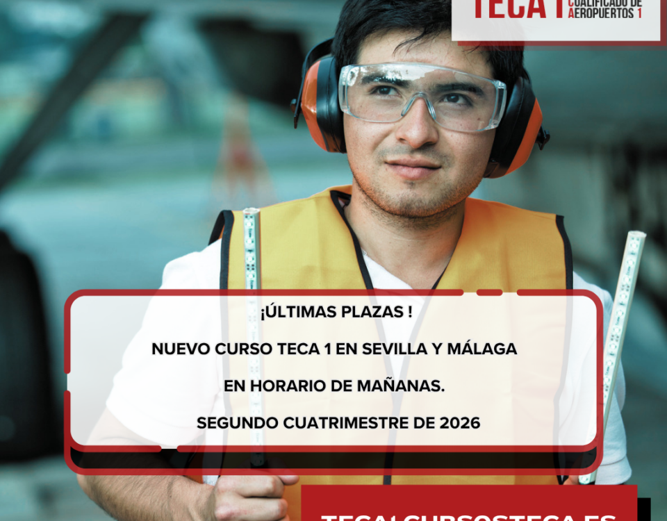 Nuevo curso TECA 1 en Sevilla y Málaga en horario de mañanas. ¡Últimas plazas para el segundo cuatrimestre de 2026!